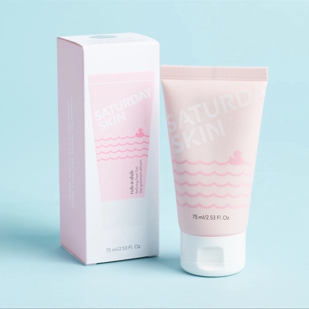 SATURDAY SKIN Rub-a-Dub Refining Peel Gel NEW IN BOX